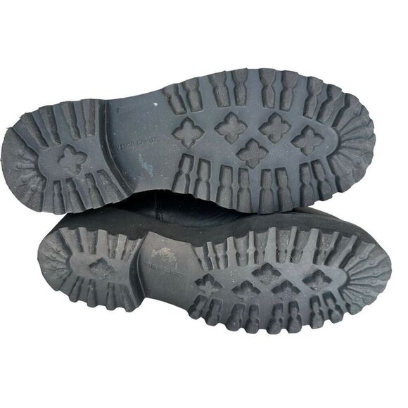 Vince Camuto Leather Mid Chelsea Boots Meendey Black size 6.5/37 - Picture 5 of 7